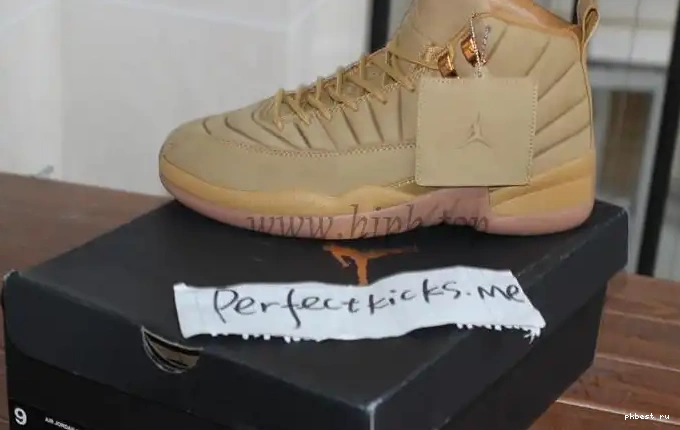 Authentic PSNY “Wheat” Air 12 Jordan x 0501